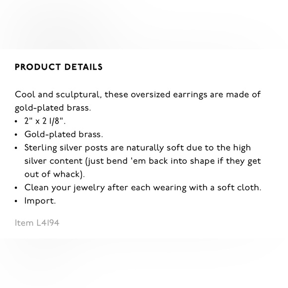 NWOT Madewell Wire Flower Statement Earrings - Picture 4 of 4